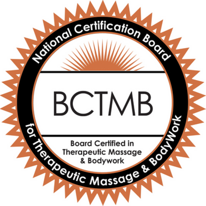 Board Certified in Therapeutic massage and bodywork logo